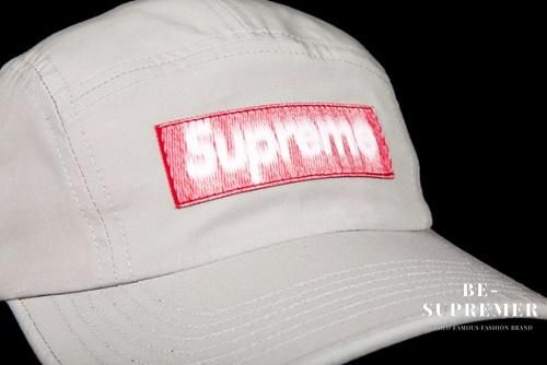 Supreme Reversed Label Camp Cap キャップ帽子 グレー新品の通販 - Be 