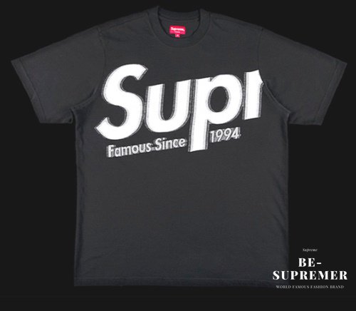 新品 Supreme 21SS Intarsia Spellout Tシャツ