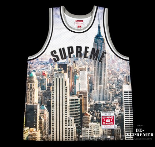 Supreme(シュプリーム) Mitchell & Ness basketball Jersey Tシャツ スカイライン新品の通販 -  Be-Supremer