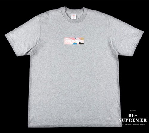 Supreme Emilio Pucci Box Logo Tee Tシャツ ホワイト/ダスティーピンク　新品の通販 - Be-Supremer