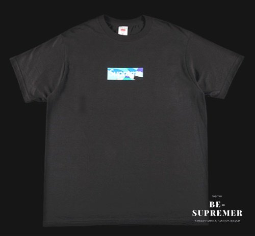 Supreme Emilio Pucci Box Logo Tee Tシャツ ブラック/ブルー　新品の通販 - Be-Supremer