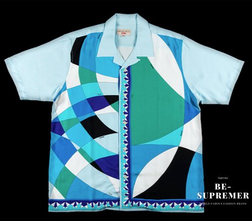 【L】Supreme®/Emilio Pucci® S/S Shirt