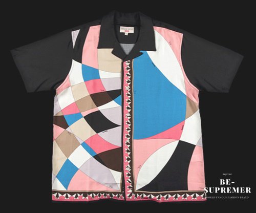 Supreme Emilio Pucci S/S Shirt Tシャツ ブラック　新品の通販 - Be-Supremer