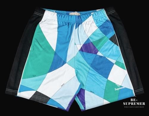 Supreme Emilio Pucci Soccer Short パンツ ブルー 新品通販 - Be-Supremer