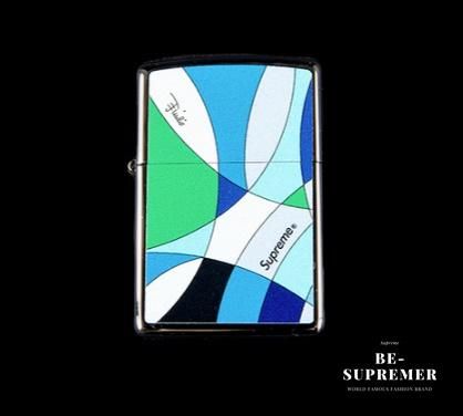 Supreme通販専門店】Supreme Emilio Pucci Zippo ジッポ ブルー新品の