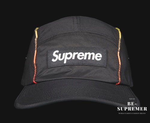 Supreme Gradient Piping Camp Cap キャップ帽子 ブラック新品の通販 