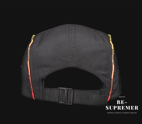 Supreme Gradient Piping Camp Cap キャップ帽子 ブラック新品の通販 