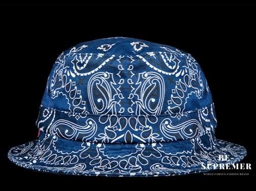 supreme 21ss Bandana Crusher hatTシャツキャップ-