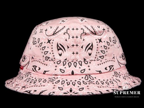 Supreme Bandana Crusher Hat ハット 帽子 ピンク新品の通販 - Be-Supremer