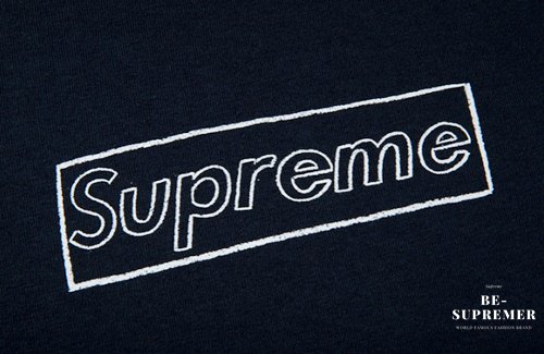 【Supreme通販専門店】Supreme KAWS Chalk Logo Tee Tシャツ ネイビー新品の通販 - Be-Supremer