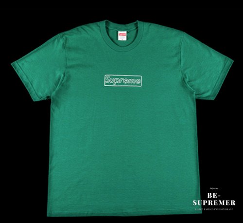 【Supreme通販専門店】Supreme KAWS Chalk Logo Tee Tシャツ ライトパイン新品の通販 - Be-Supremer