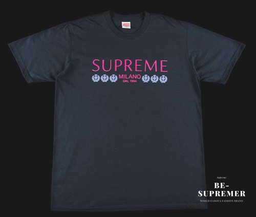 【Supreme通販専門店】Supreme Milano Tee Tシャツ ネイビー新品の通販 - Be-Supremer