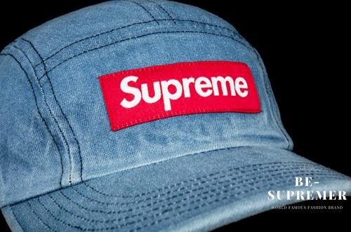 Supreme Washed Chino Camp Cap キャップ帽子 デニム新品の通販 - Be