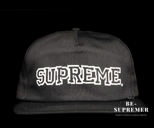 Supreme Shattered Logo 5Panel Cap キャップ帽子 ブラック新品の通販 ...