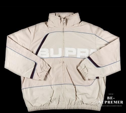 21fw Supreme  S Paneled Track Jacket   L