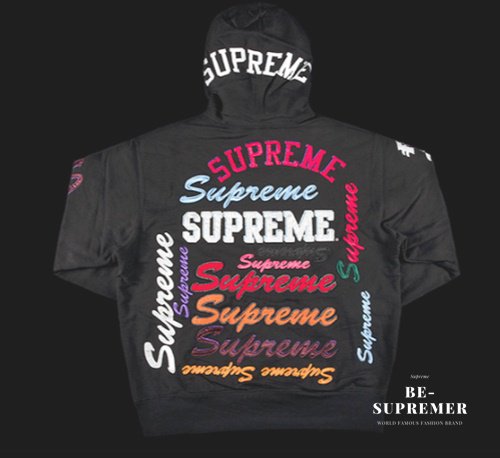 Supreme Multi Logo Hooded Sweatshirt パーカーブラック 新品通販 ...