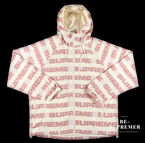 【Supreme通販専門店】Supreme(シュプリーム) Logo Ripstop Hooded Track Jacket ジャケット  ナチュラル新品の通販 - Be-Supremer