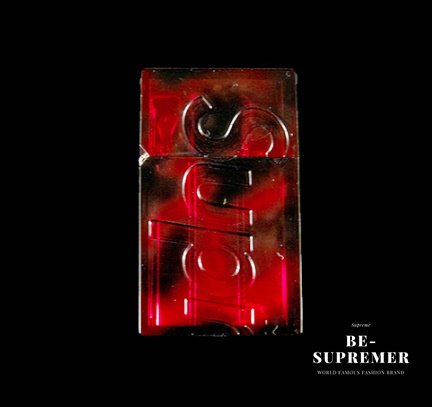 Supreme Tsubota Pearl Hard Edge Lighter ライター レッド 新品通販 - Be-Supremer
