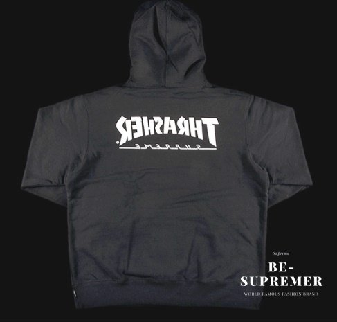 Supreme Thrasher Hooded Sweatshirt パーカー ブラック 新品通販 - Be