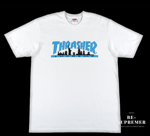 Supreme(シュプリーム) Thrasher Multi Logo L/S Tee ロンT アッシュ 