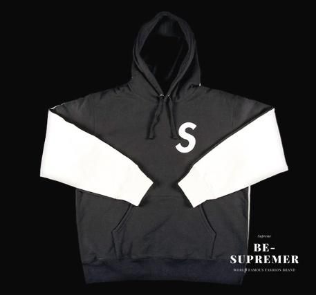 Supreme S Logo Split Hooded Sweatshirt パーカー タン 新品通販 - Be