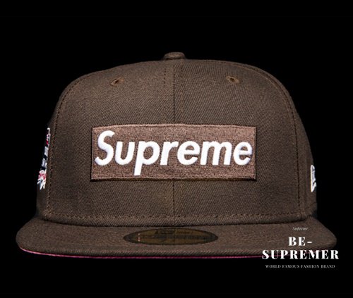 Supreme Box Logo Mesh Back New Era Cap 帽子キャップ ブラウン新品の 