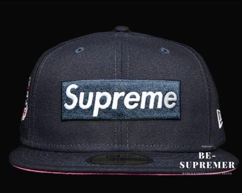 新品 Supreme Classic Script New Era navy シュプリーム クラシック