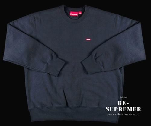 supreme small logo crew neck