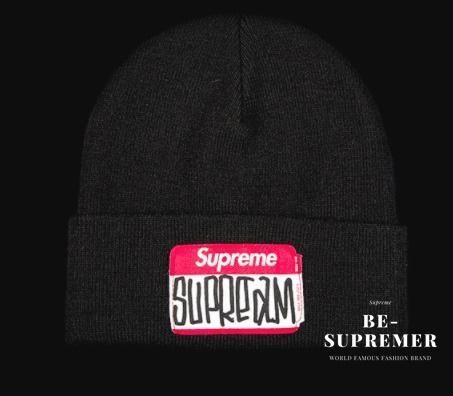 シュプリーム Supreme Gonz Nametag Beanie - ニットキャップ/ビーニー