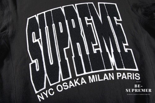 Supreme Cities Arc Crewneck クルーネック ブラック 新品通販 - Be