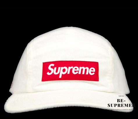 Supreme シュプリーム　キャップ　帽子　ホワイト