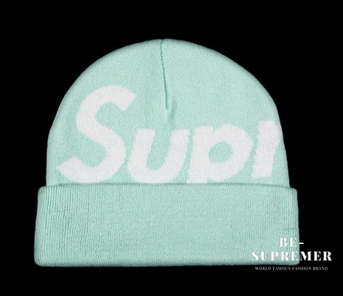 【Supreme通販専門店】Supreme Big Logo Beanie ニット帽 ターコイズ新品の通販- Be-Supremer