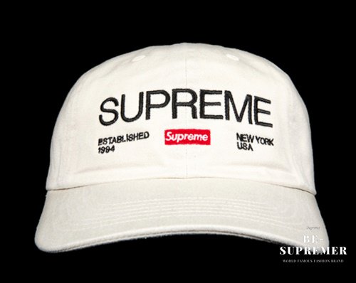Supreme Est. 1994 6Panel Cap キャップ帽子 ストーン新品の通販 - Be ...