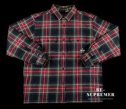 Supreme シュプリーム 21FW Quilted Plaid Flannel Shirt キルトプレイドフランネルシャツ ブラック -  Supreme(シュプリーム)オンライン通販専門店 Be-Supremer