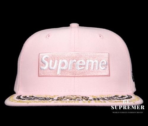 Supreme Champions Box Logo New Era Capキャップ ピンク新品の通販 