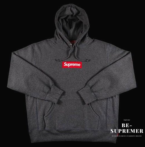 Supreme 21AW Box Logo Hooded Sweatshirt パーカーチャコール 新品通販 - Be