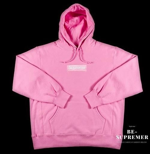 Supreme 21AW Box Logo Hooded Sweatshirt パーカー ピンク 新品通販 - Be-Supremer