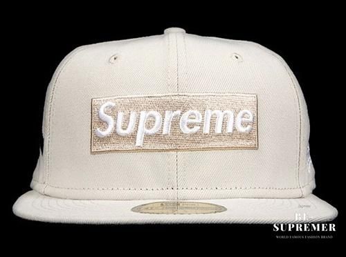 SUPREME シュプリーム 16SS Metallic Box Logo New Era Cap メタリック