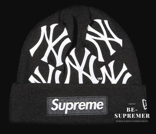 Supreme/ヤンキース New Era Box Logo Beanie - ニットキャップ/ビーニー