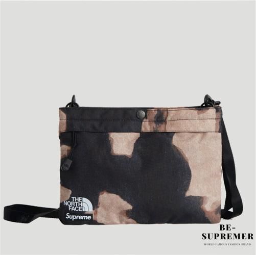 【Supreme通販専門店】Supreme The North Face Bleached Denim Print Shoulder Bag  ショルダーバッグ ブラック新品の通販 - Be-Supremer