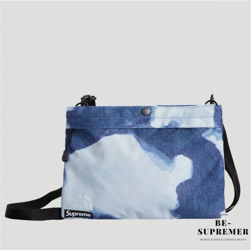 【Supreme通販専門店】Supreme The North Face Bleached Denim Print Shoulder Bag  ショルダーバッグ インディゴ新品の通販 - Be-Supremer