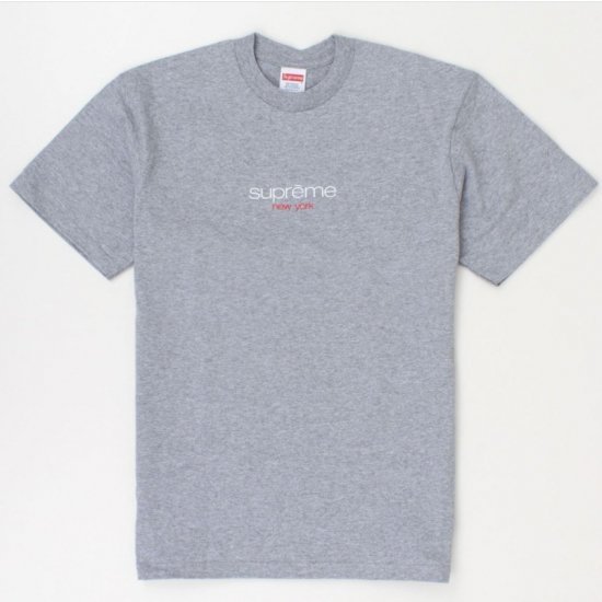 Supreme Tシャツ ヘザーグレー - Tシャツ/カットソー(半袖/袖なし)