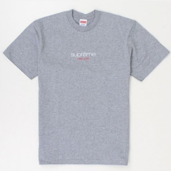 Supreme Tシャツ ヘザーグレー - Tシャツ/カットソー(半袖/袖なし)