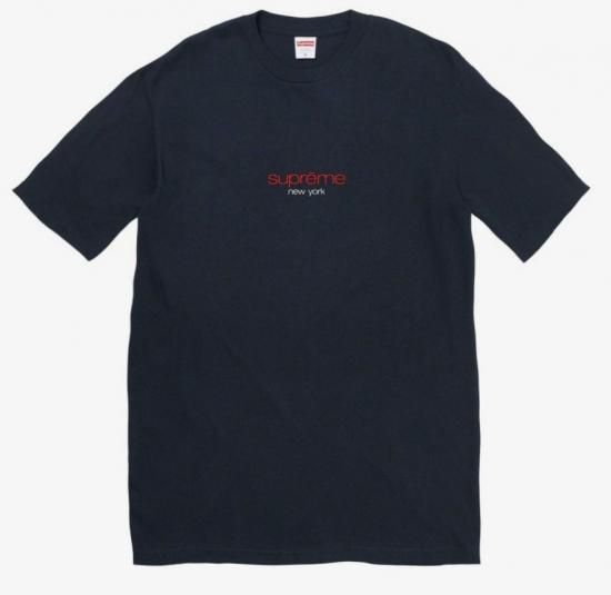 【Supreme通販専門店】Supreme(シュプリーム) Classic Logo TeeＴシャツ ネイビー新品の通販 - Be-Supremer