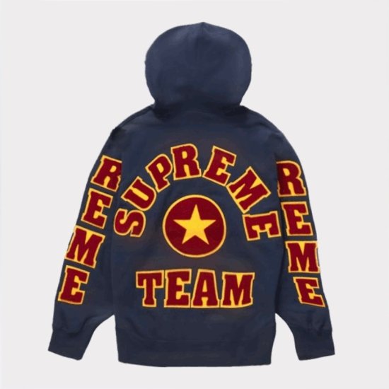 日本国内発送】Supreme Team Chenille Hooded Sweatshirt ...