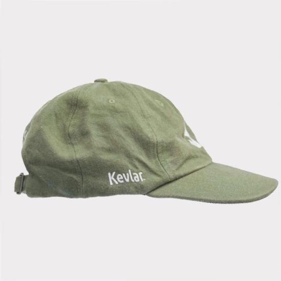 Supreme Kevlar Denim S Logo 6Panel Cap キャップ帽子 オリーブ新品の