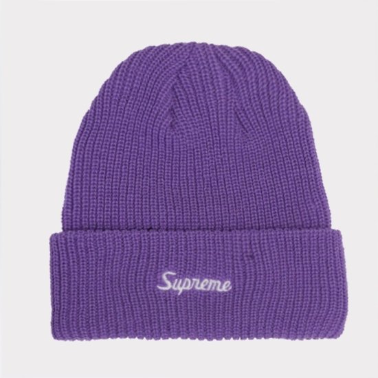 【Supreme通販専門店】Supreme Loose Gauge Beanie ニット帽 ブライトパープル新品の通販- Be-Supremer