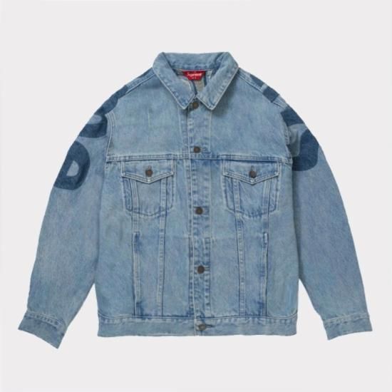 Supreme 22SS Burberry Denim Trucker Jacket ジャケット ウォッシュ