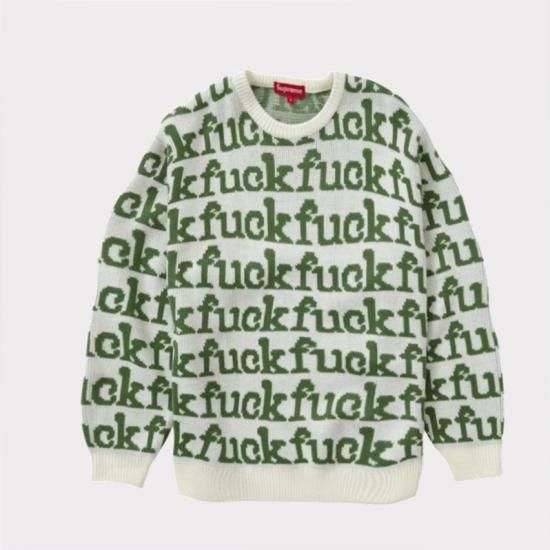 supreme シュプリーム FUCK セーター L | eclipseseal.com