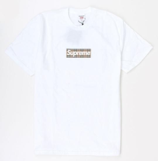 超希少】Supreme Logo Tee Burberry ビッグサイズ-